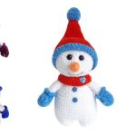 Craft Your Own Velvet Cute Snowman Amigurumi – Free Pattern