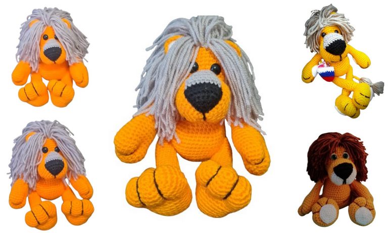 Lion Thomas Amigurumi Free Pattern: Crochet Your Own Adorable Lion Toy