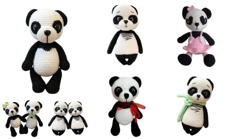 Free Mini Panda Amigurumi Pattern – A Fun and Easy Crochet Project