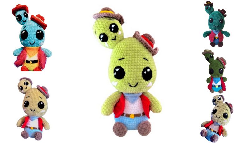 Free Cowboy Cactus Amigurumi Pattern: Craft Your Own Western-Themed Cactus Toy!