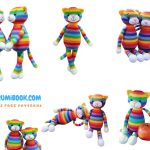 Rainbow Cat Amigurumi Free Pattern