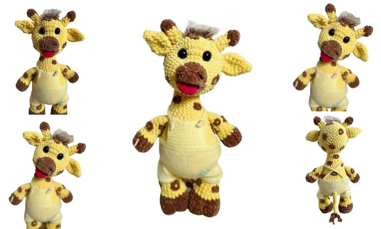 Free Amigurumi Velvet Giraffe Pattern – Create Your Own Adorable Crochet Toy!