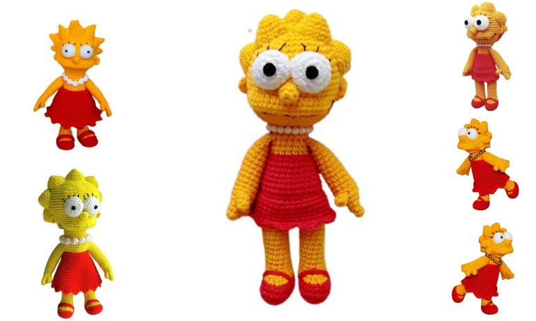 Free Lisa Simpson Amigurumi Pattern: Crochet Your Favorite Yellow Family Member