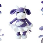 Adorable Purple Cow Amigurumi Free Pattern: Crochet Your Own Cuddly Cow