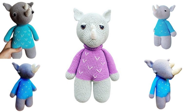 Free Amigurumi Rhino Pattern: Craft Your Own Adorable Rhinoceros