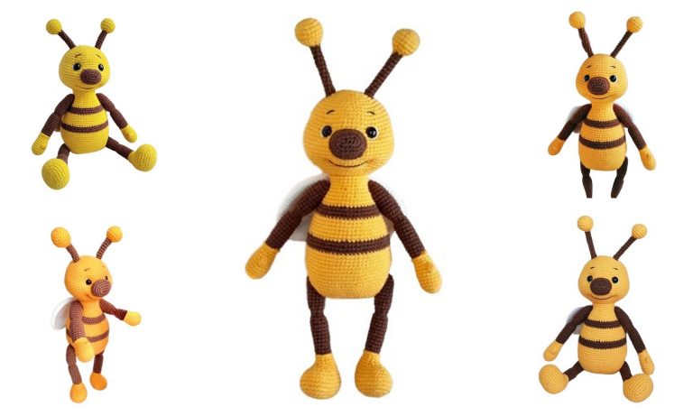 Free Adorable Bee Amigurumi Pattern – Crochet Your Way to Cuteness