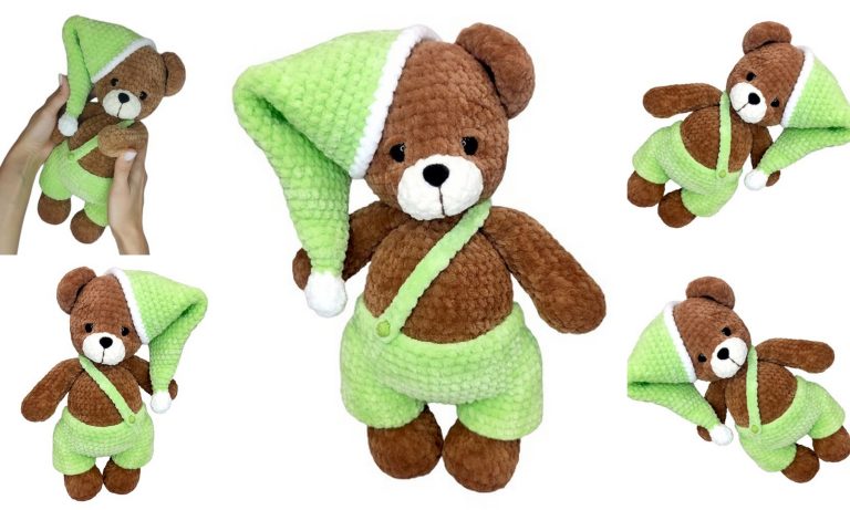 Free Barney Bear Amigurumi Pattern: Crochet Your Own Cuddly Companion!