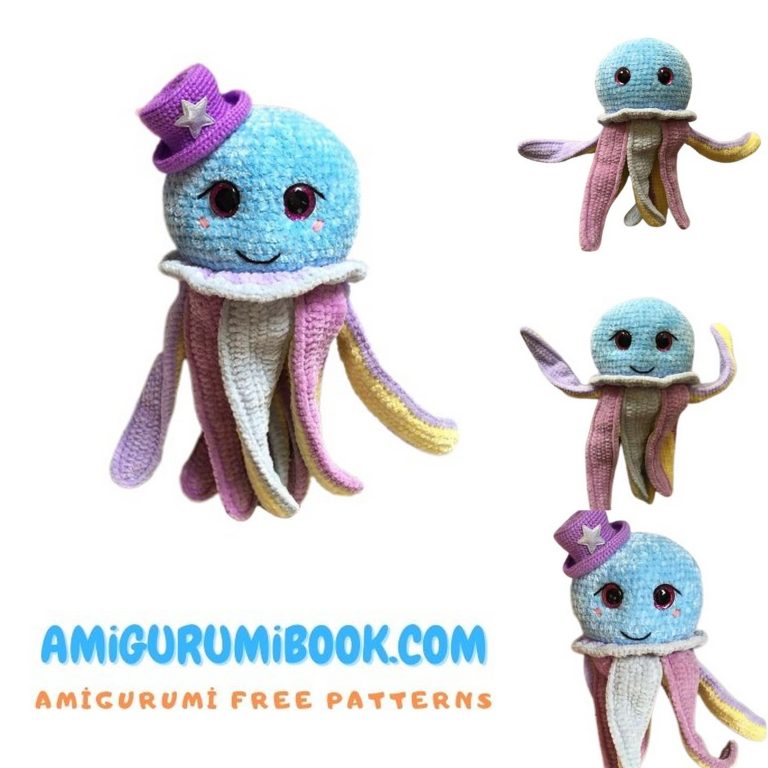 Octopus Toska Amigurumi Free Pattern – Craft Your Own Adorable Octopus Toy!