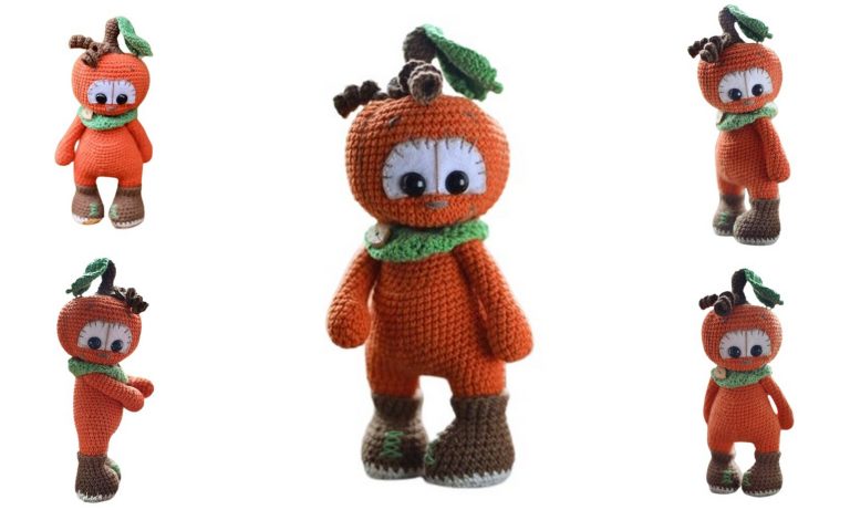 Free Halloween Pumpkin Amigurumi Pattern for Spooky Crochet Fun