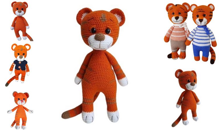 Adorable Tiger Amigurumi Free Pattern for Your Next Crochet Project