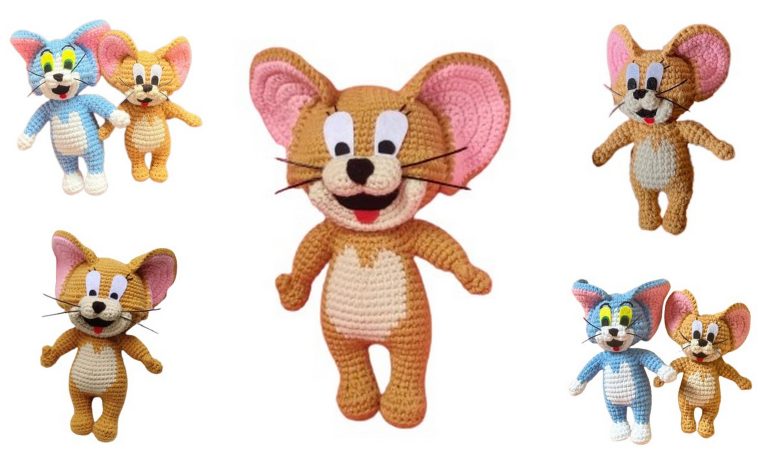 Little Mouse Jerry Amigurumi Free Pattern – Create Your Adorable Crochet Friend!