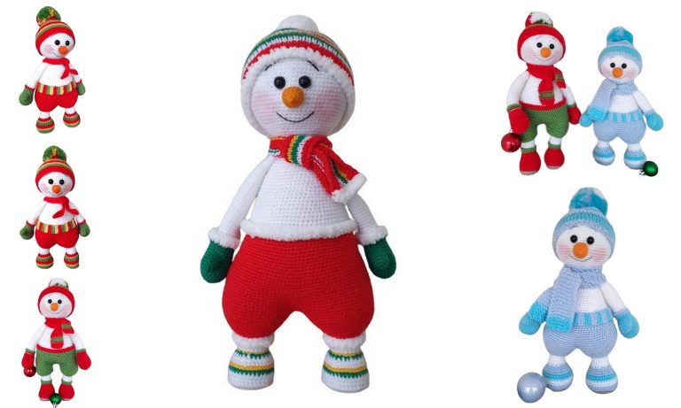 Frosty Friend Amigurumi: Your Free Snowman Crochet Pattern