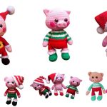 Free Amigurumi Christmas Pigs Pattern – Spread Holiday Cheer with Cute Crochet Pigs