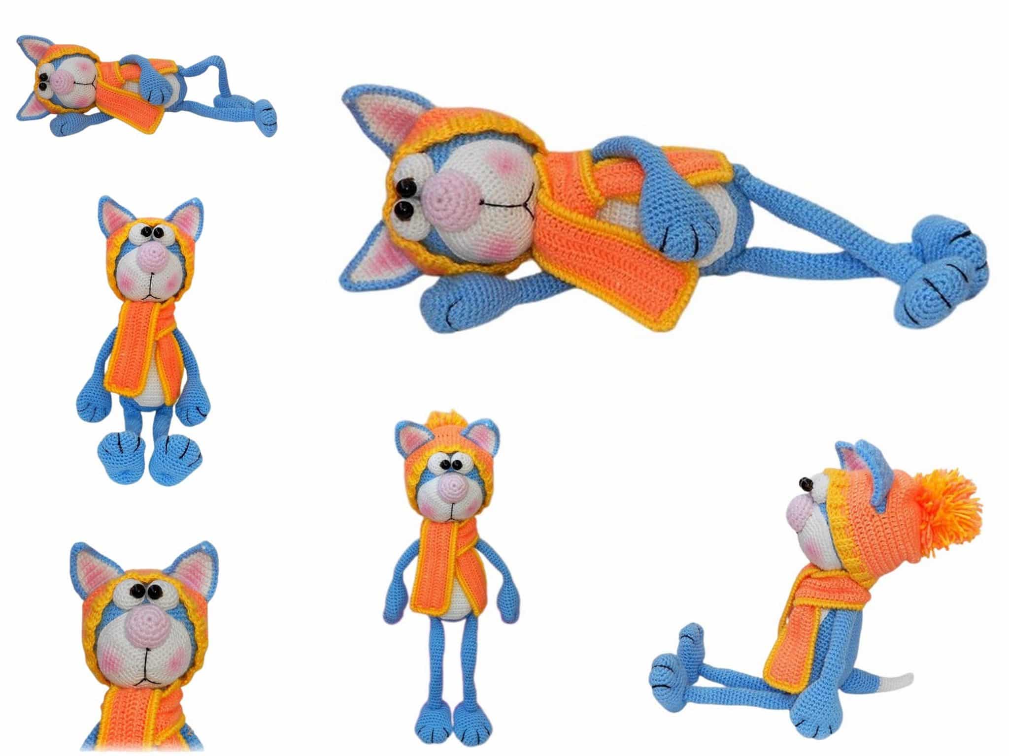 cute-cat-amigurumi-free-pattern-with-scarf-and-hat-diy-crochet-craft