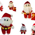 Velvet Santa Claus Amigurumi Christmas Free Pattern