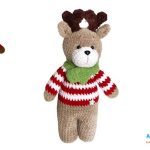 Free Amigurumi Christmas Deer Pattern: Crochet Tutorial