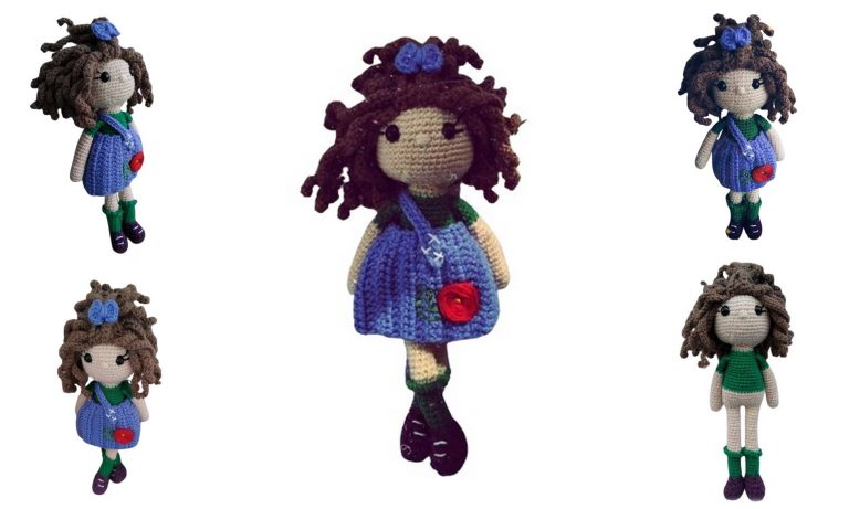 Arina Doll Amigurumi Free Pattern: Crochet Tutorial