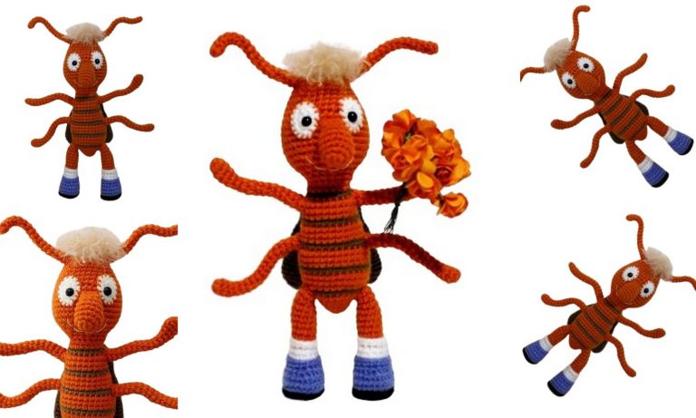 Cicada Amigurumi Free Pattern: Crochet Tutorial