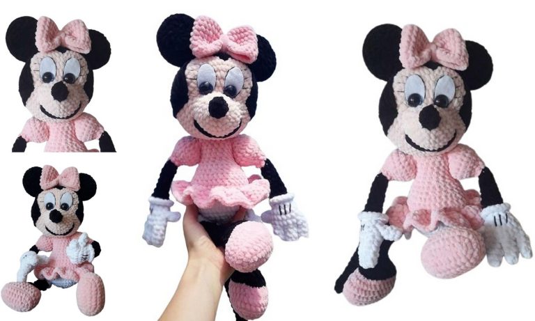 Minnie Mouse Amigurumi Free Pattern – Crochet Your Own Disney Friend!
