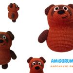 Adorable Brown Teddy Bear Amigurumi: Free Crochet Pattern