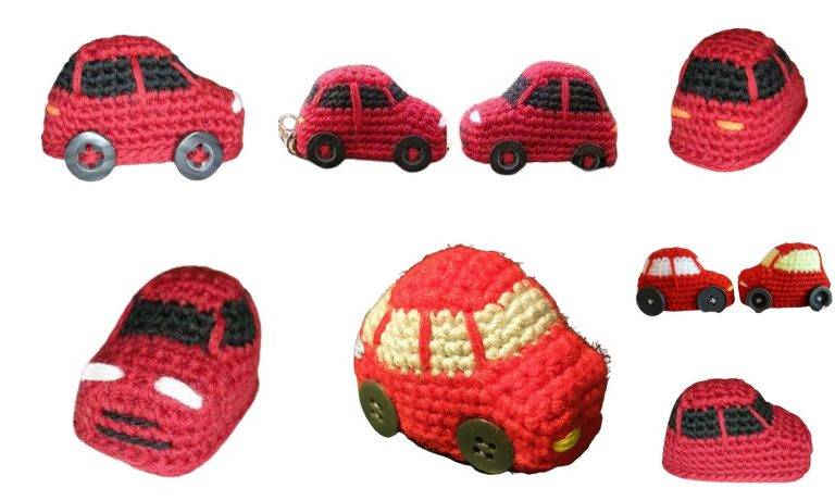 Adorable Little Car Amigurumi: Free Crochet Pattern