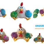 Free Chicken Amigurumi Pattern: Crochet Tutorial