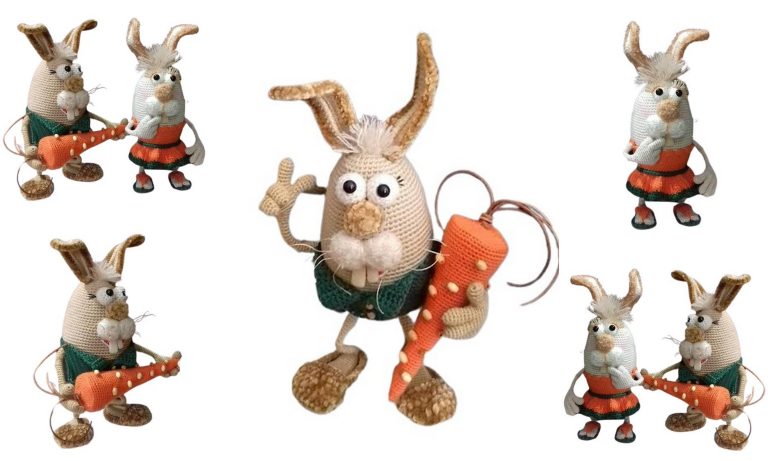 Cute Naughty Bunny Amigurumi Free Pattern | Crochet Your Own Adorable Rabbit!