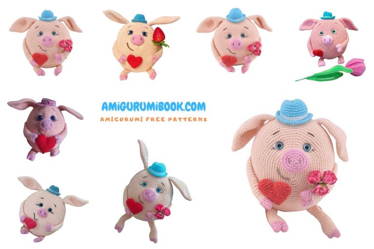 Amigurumi Fat Piggy Free Crochet Pattern: Craft Your Charming Swine Friend!