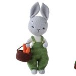 Adorable Overalls Bunny Amigurumi Free Pattern