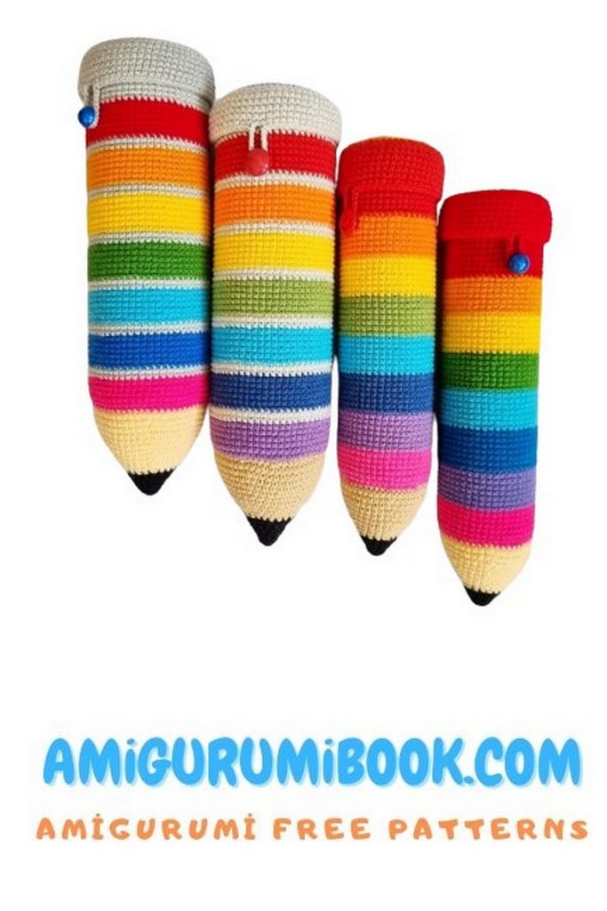 Amigurumi Pencil Case Free Pattern