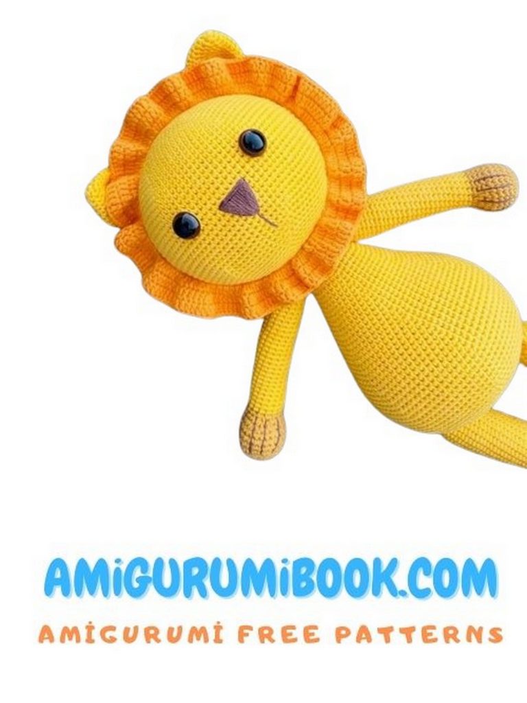 Amigurumi Lion Free Pattern