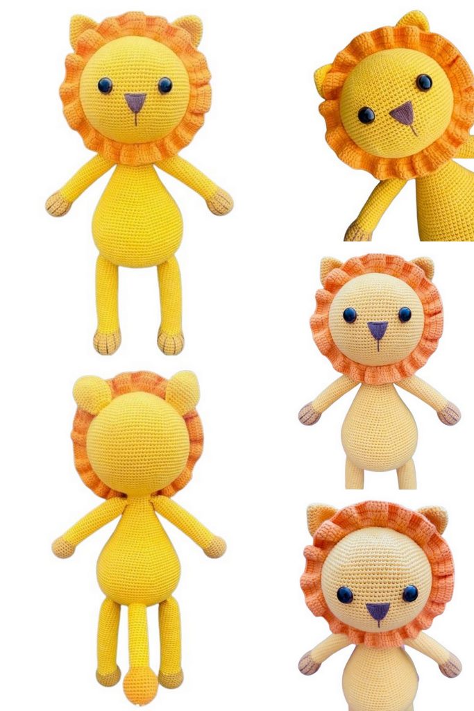 Amigurumi Lion Free Pattern