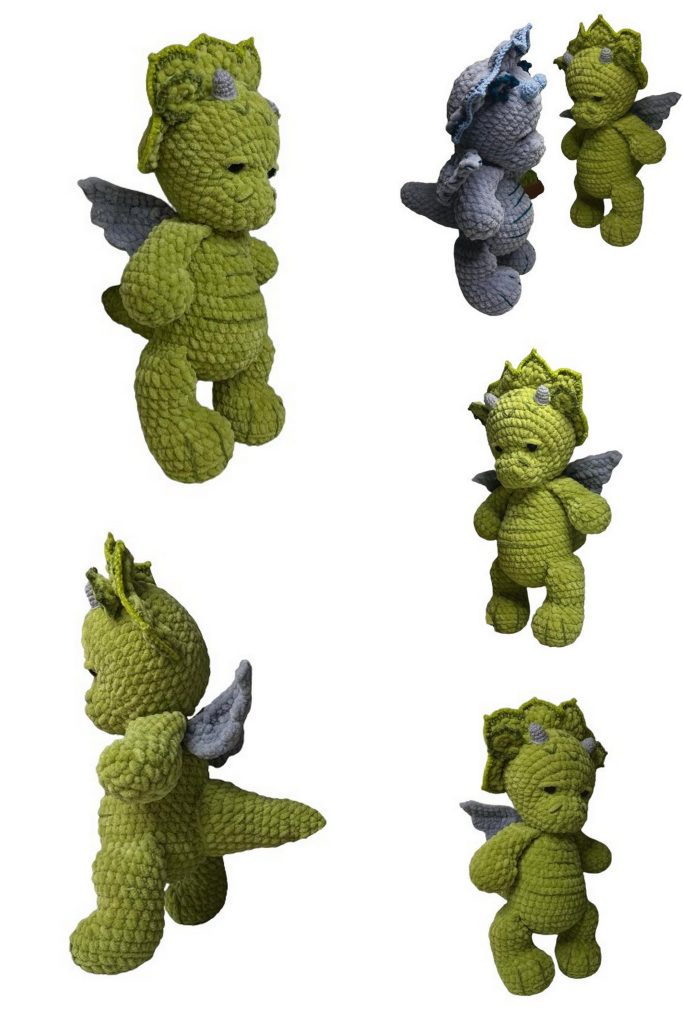 Amigurumi Dragon Free Pattern