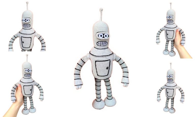 Bender Amigurumi Free Pattern – Crochet Tutorial