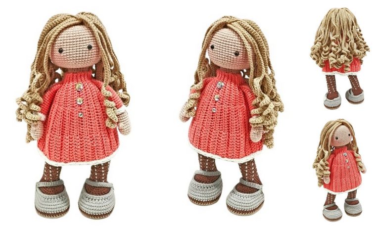 Free Toupee Doll Amigurumi Pattern for Crochet Enthusiasts!
