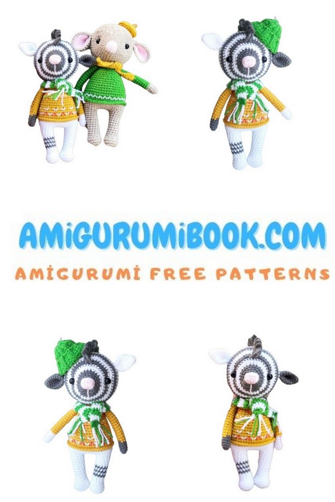 Amigurumi Zebra Free Pattern