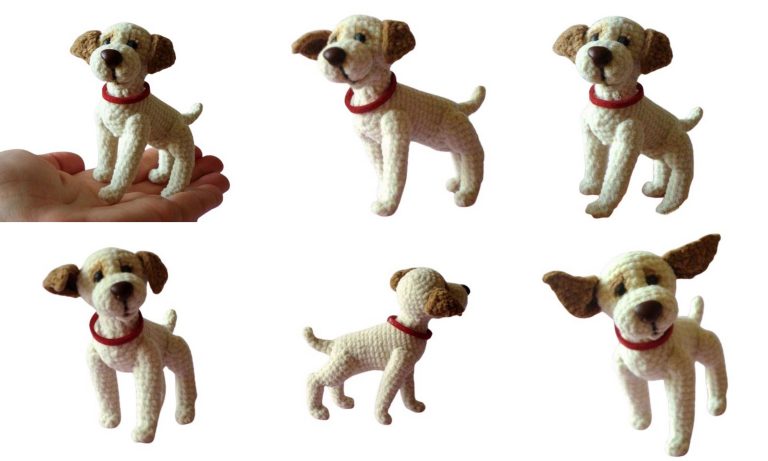 Little Cute Dog Amigurumi Free Pattern: Craft Your Own Adorable Canine Pal!