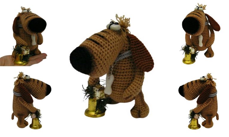 Little Brown Dog Amigurumi Free Pattern – Crochet Tutorial