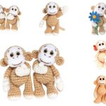 Free Pattern: Little Cute Monkey Amigurumi- Crochet Tutorial