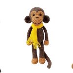 Free Pattern: Scarf Monkey Amigurumi