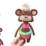 Free Bikini Monkey Amigurumi Pattern – Crochet Toy