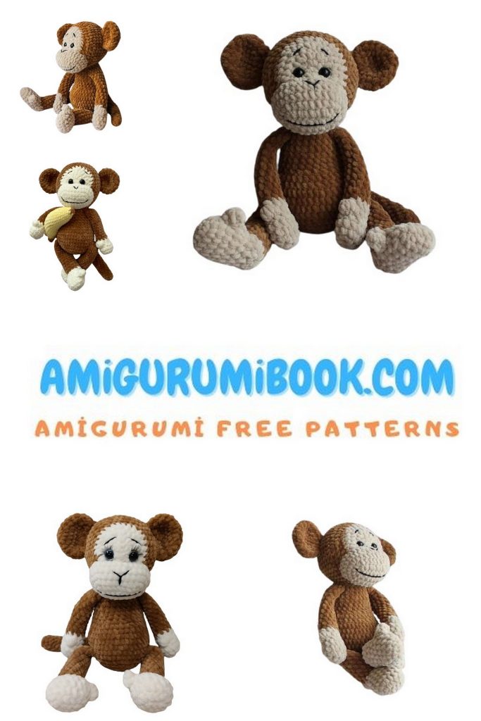 Amigurumi Monkey Free Pattern