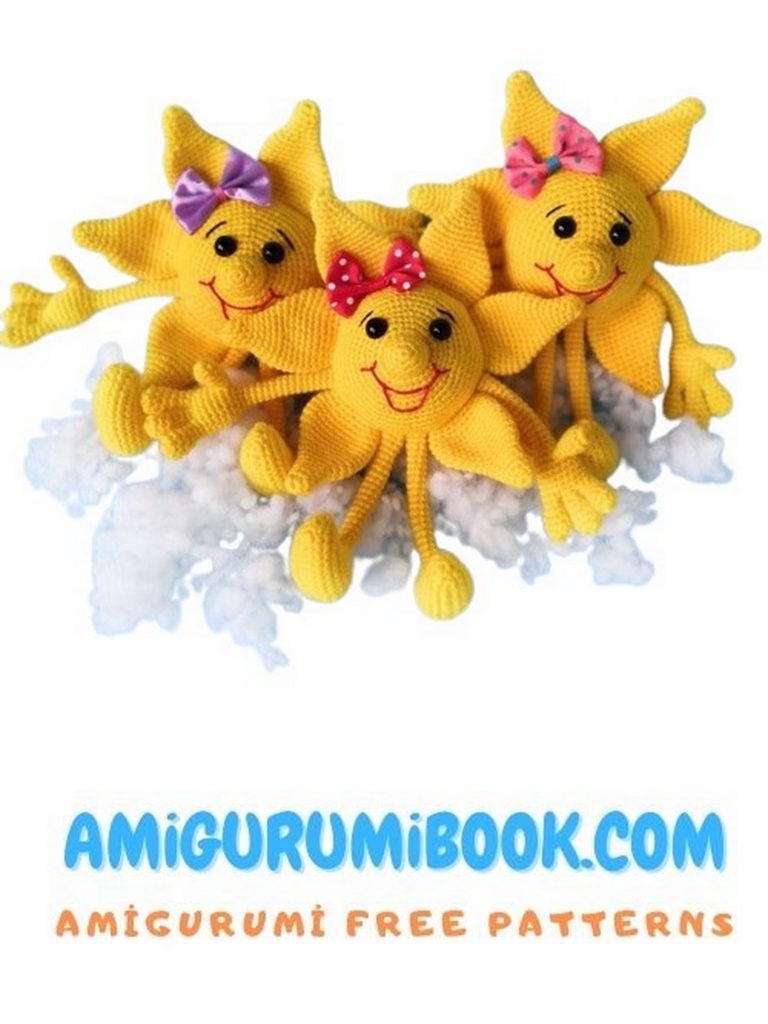 Amigurumi Sunflower Free Pattern