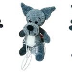 Elegant Velvet Wolf Amigurumi: Free Crochet Pattern!