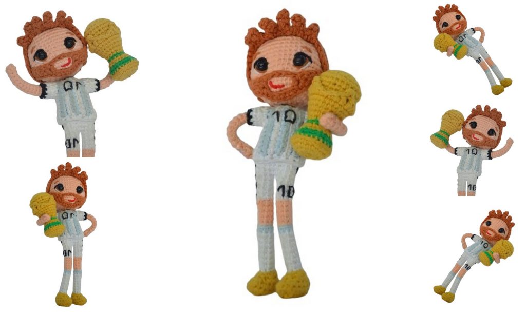 Free Lionel Messi Amigurumi Pattern – Fun Crochet Tutorial