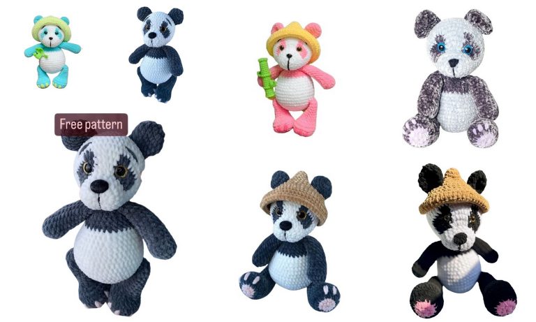 Adorable Panda Amigurumi: Free Crochet Pattern!