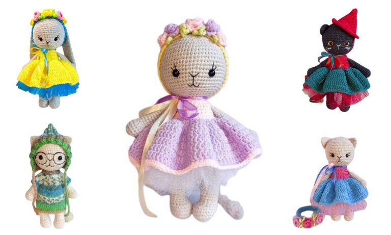 Kitty Inga Amigurumi Free Pattern – Crochet Tutorial