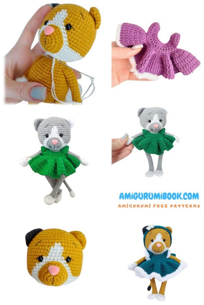 Lady Cat Amigurumi Pattern