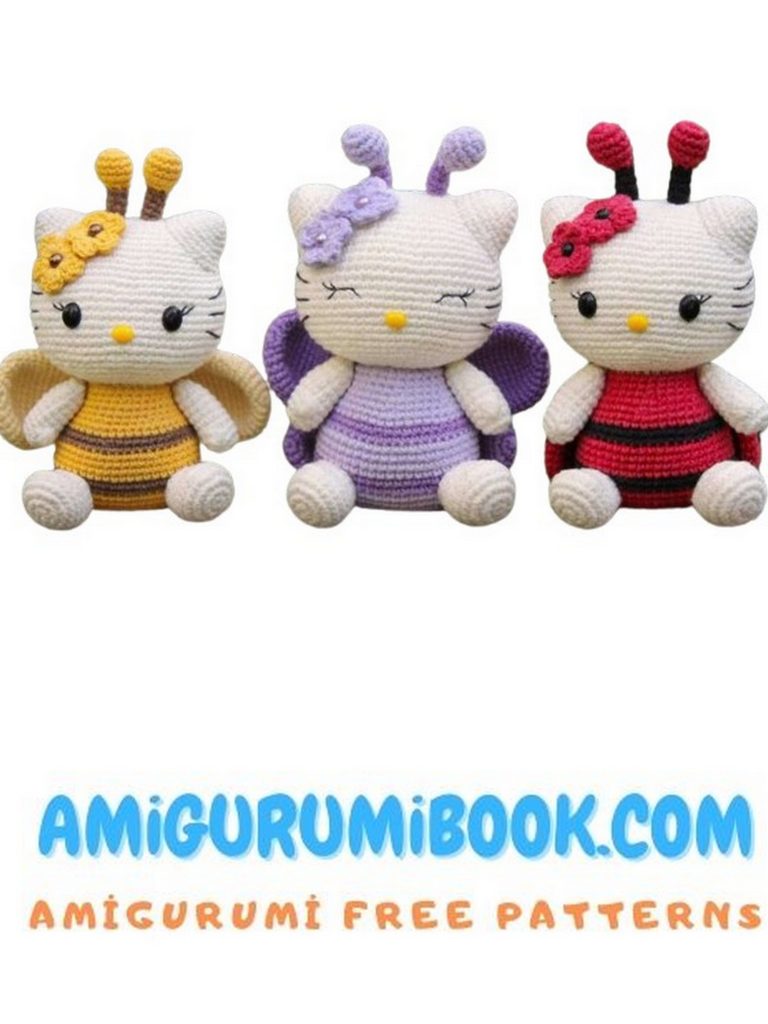 Hello Kitty Amigurumi Pattern