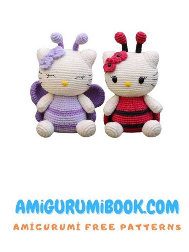 Hello Kitty Amigurumi Pattern